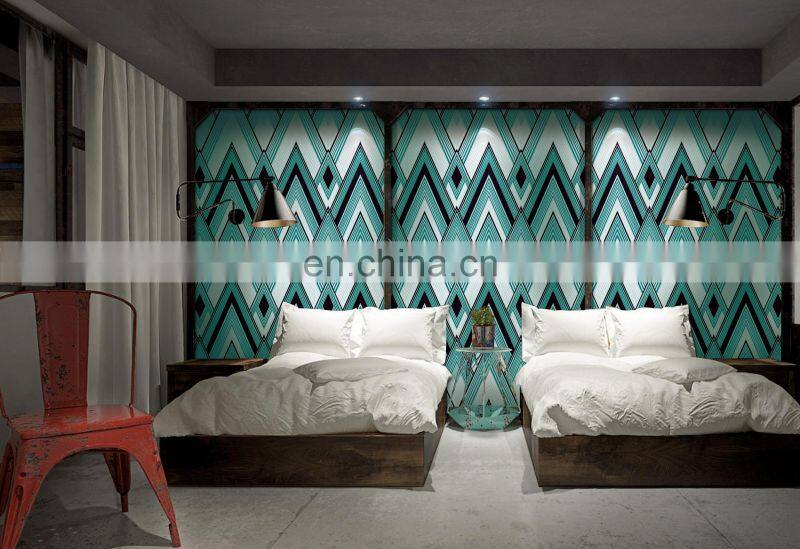wholesale decorative customised bedroom home wallpaper 3d wall paper decoration sticker modern