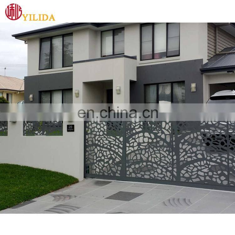 Best price decorative perforated screen laser cut metal facade curtain wall cladding
