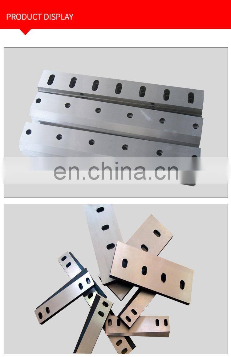 LIVTER plastic crusher blades tungsten steel shredder blade for scrap metal shredder blades and knives