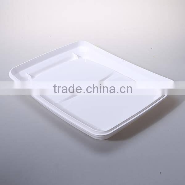 creative design rectangular washing basket with lid