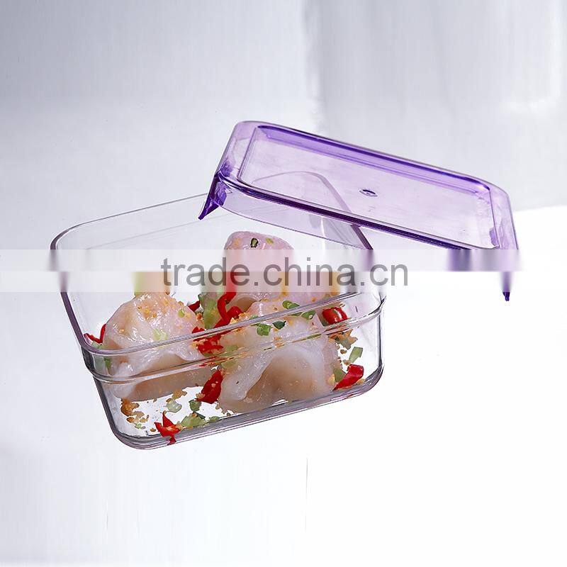 Fruit salad storage container pp food container crisper