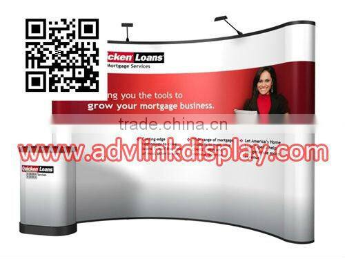 10ft pop up stand pop up banner display for promotion exhibition