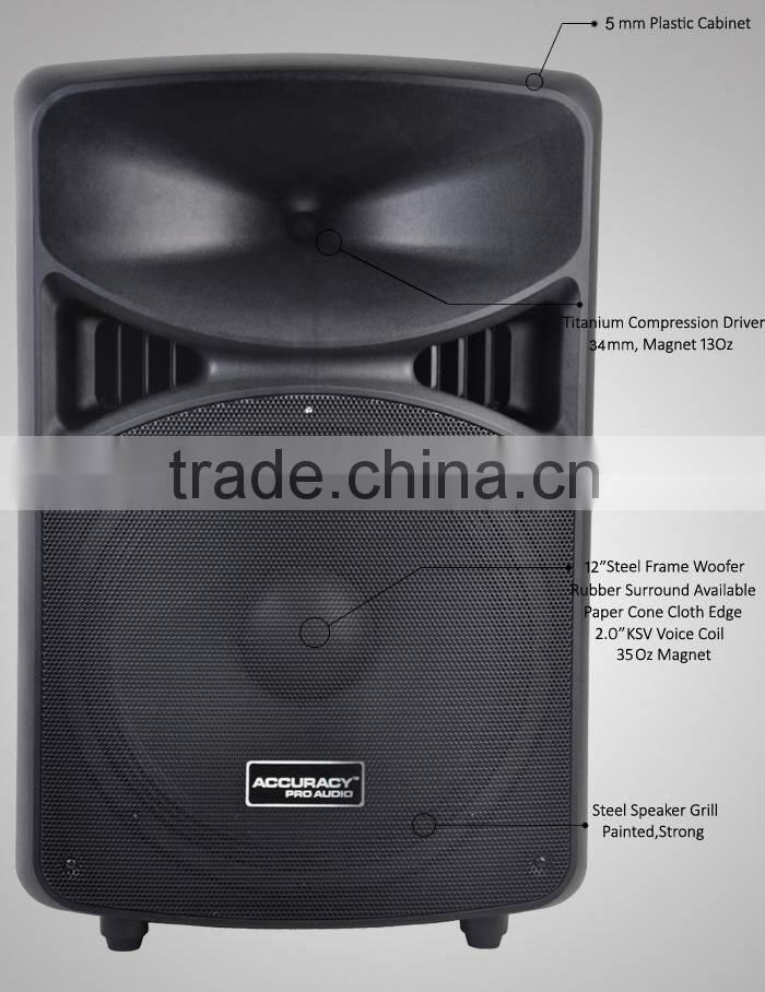 Amplified Powerful Cheap Prices 12 Inch Speakers CSO12AMXQ-BT