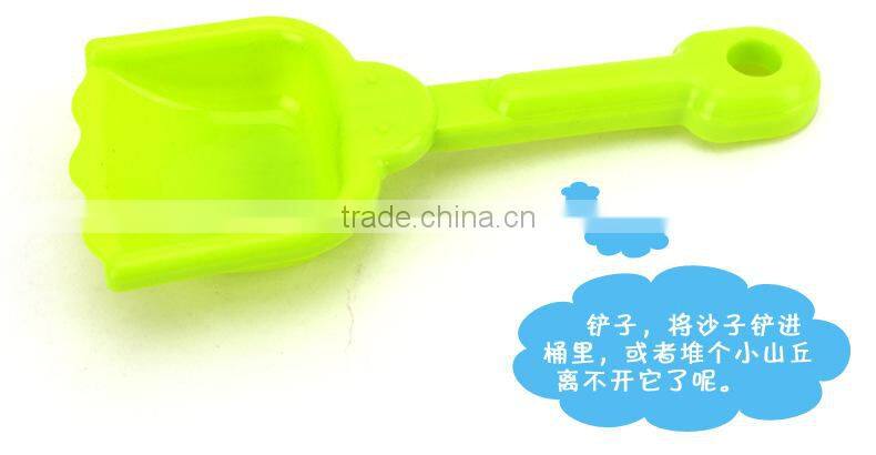 Summer Funny Beach Toys In Mesh Bag Plastic Beach Buckets And Spades Toy 10 PCS/Set