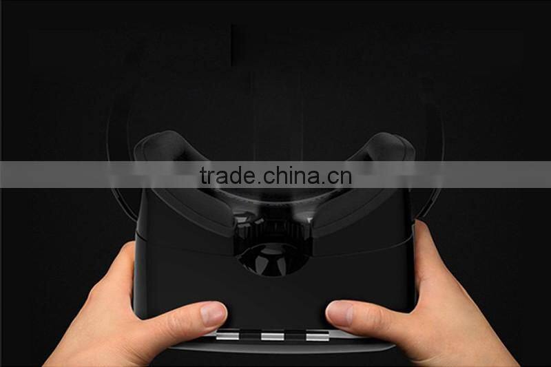 2016 Virtual Reality Glasses Head Headset VR Box 3D Glasses for 3.5 to 6.0 inch Smartphone VR Shinecon