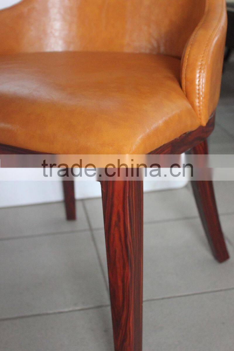 modern high back heavy duty metal leather dining room chairs wood furniture