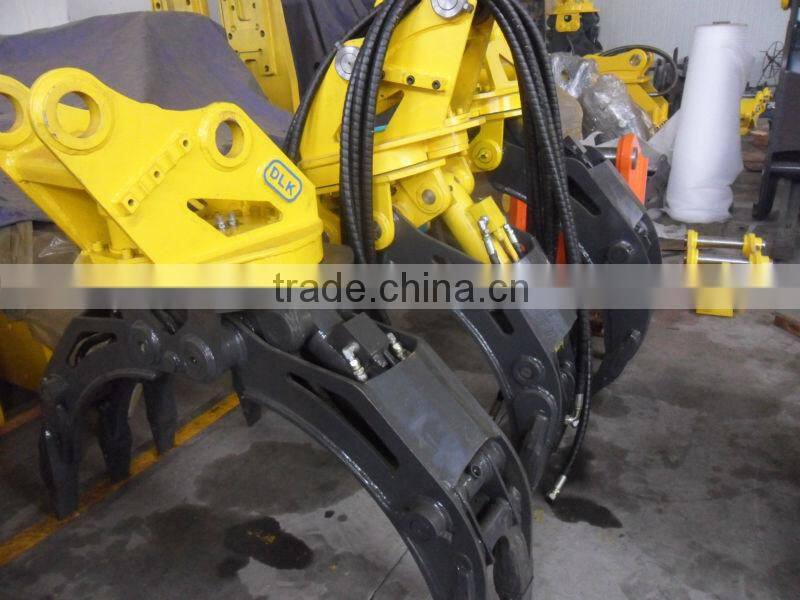 20 ton Rotating Wood Log Stone Grapple Grab for Hyundai Excavator