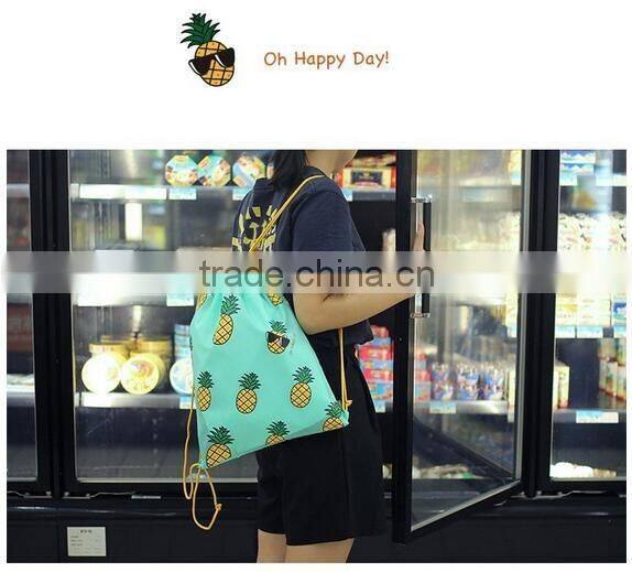 Cotton canvas drawstring bag cotton string bag small cotton bag