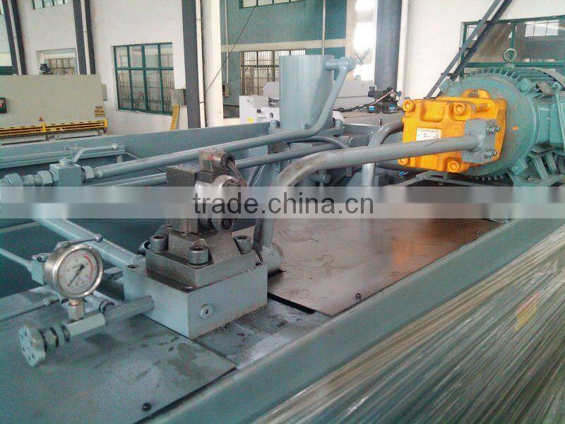 QC11K-25x2500 CNC guillotine shearing machine, CNC Steel Plate Cutting Machine