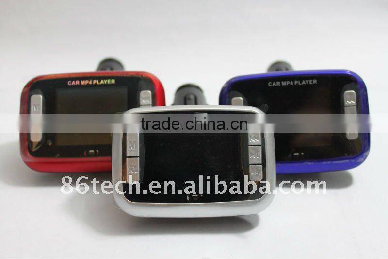 New Car MP4 player with FM transmitter with high quality