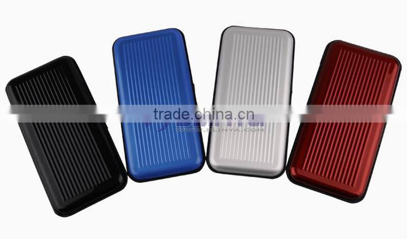 IPX4 Waterproof RFID Credit Cards IC Card Aluminum Name Card Wallet