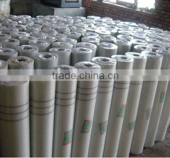 Exterior wall insulation fiber glass net