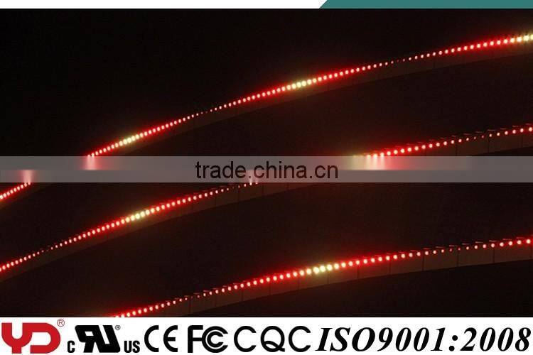 RGB CE FCC SASO led building outline lighting ip68 waterproof