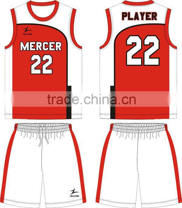 european basketball slayer v-neck basketball jersey