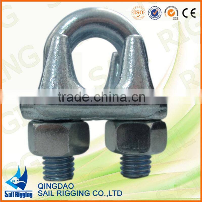 zin plated din1142 wire rope clip