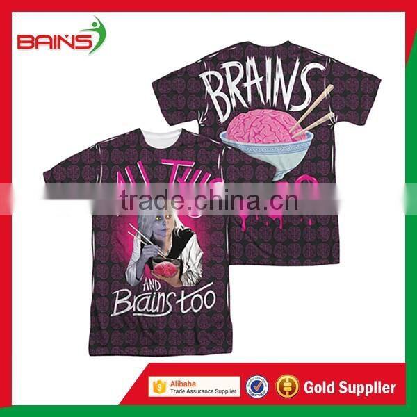 2016 Hot sale quick dry cheap custom made shirts&dry fit sublimation custom made t-shirts&unisex custom t shirt printing