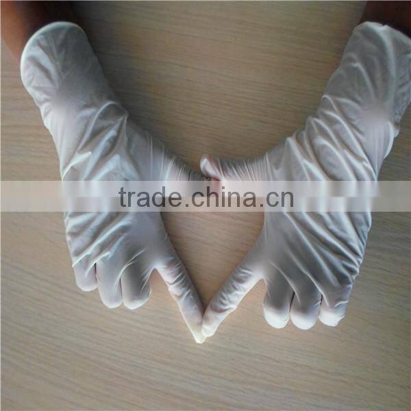 latex disposable examination gloves