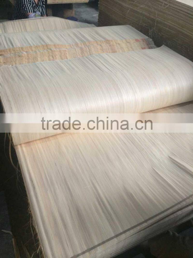 Engineered veneer poplar wood face veneer Linyi factory direct selling with competitive price