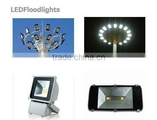 With UL DLC TUV GS Listed Factory 120lm/w Outdoor LED Flood Light 200W