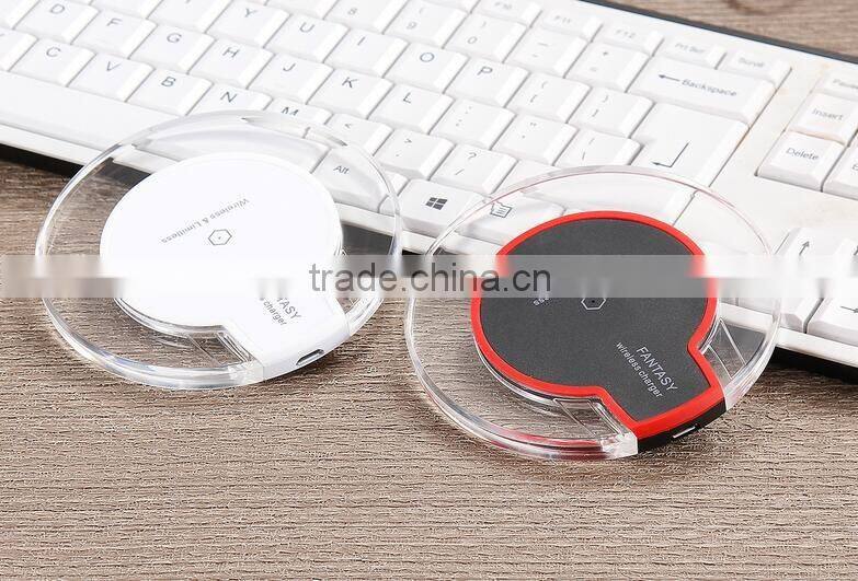 2016 New Product Qi Wireless Charger wireless charging pad for Samsung Galaxy S6 / S6 Edge