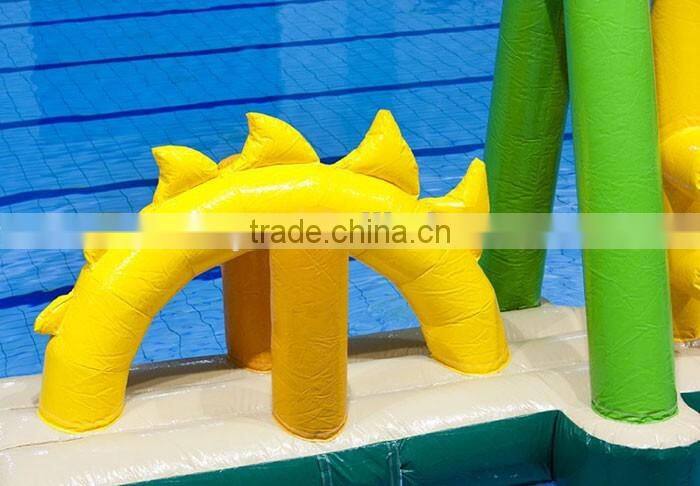 Cheap inflatable aqua run inflatable water obstacle course for sale