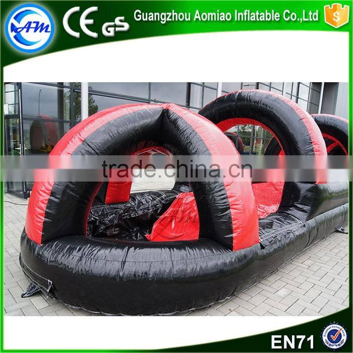 Commercial black n red long water slide,water slip n slide for backyard