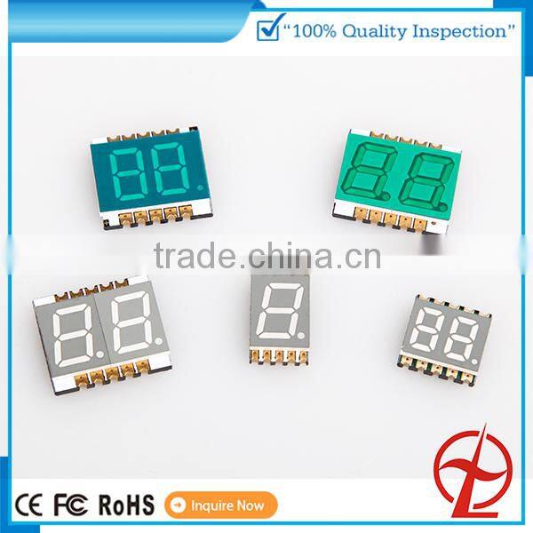 0.56 inch digit 7 segment SMD display 0.56" 2 digit 7 segment smd led display