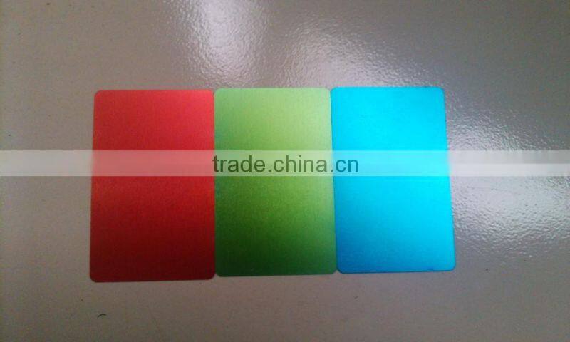 Etched Metal Cards/Special Metal Business Card