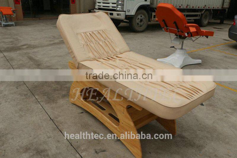 wood spa bed folding massage bed