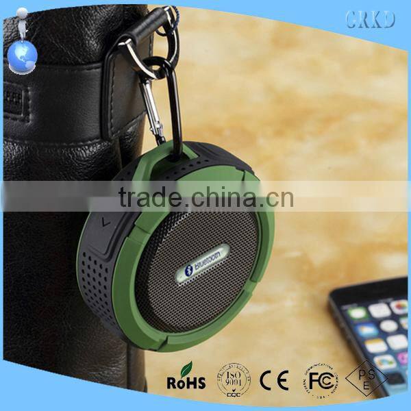 Fashion design waterproof bluetooth shower speaker