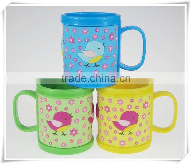 souvenir 3d plastic BRICK lego mug name soft pvc kids personalized plastic mugs