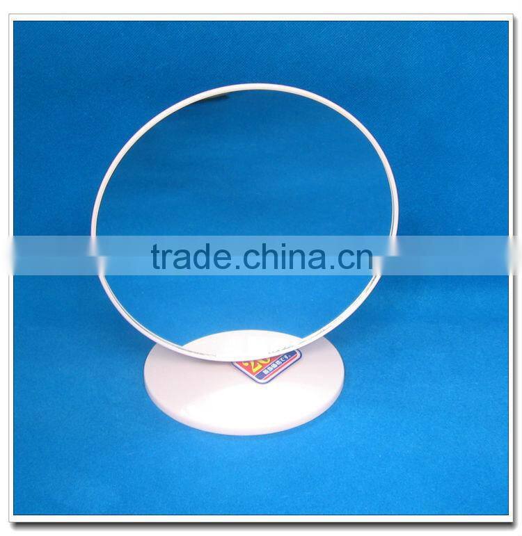 High quality adjustable round table stand mirror