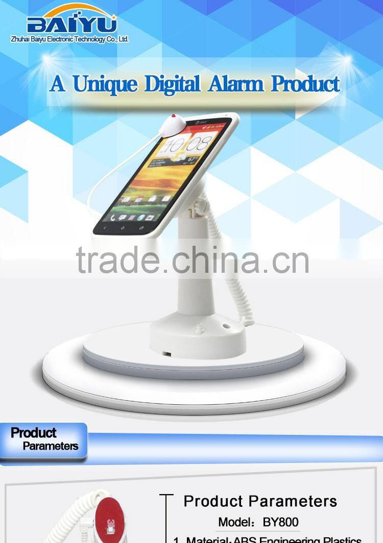 Adjustable cell phoen display alarm plastic security device