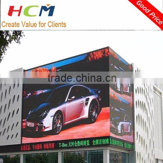 advertsing screen outdoor display led video wall p8/p10 waterproof led display screen price for sale