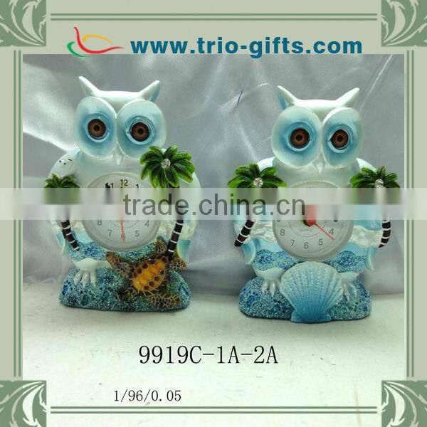 New products 2015 shell shaped clock