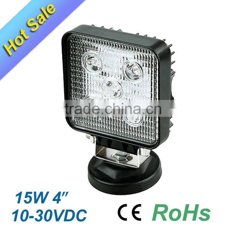 15W Square Mini LED Work Light LED Car Light LED Work Lamp