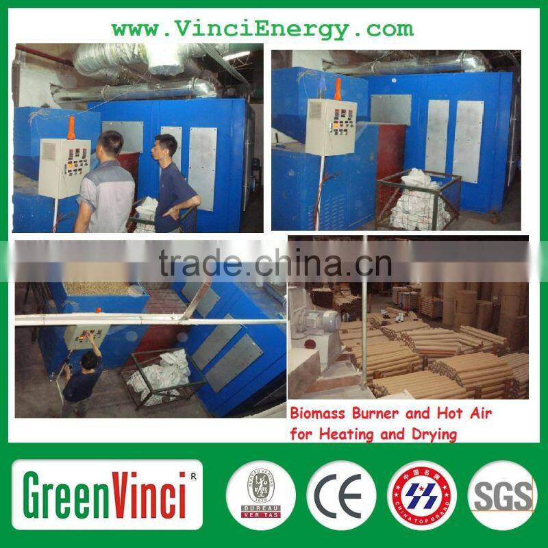 High efficiencyBiomass burner for agricultural waste widely used in India