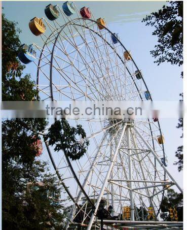 used ferris wheel with 16 seats 2 cabins
