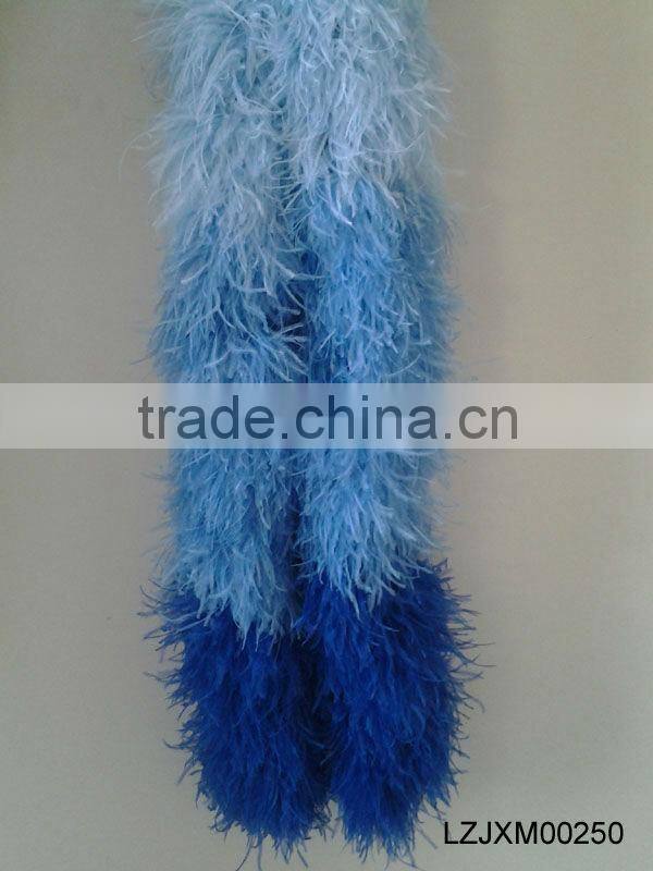decorative Fluffy Ostrich Feather boa LZYJ69