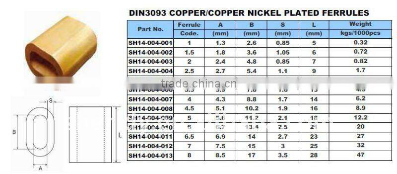 Wire Rope Ferrule