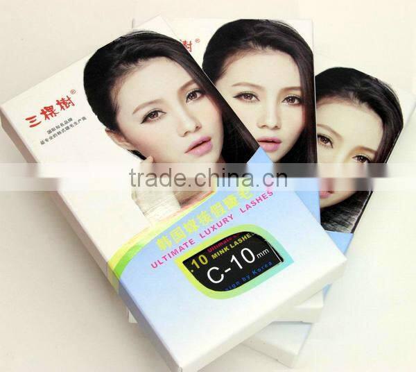 Hot selling 0.10mm tencel beauty individual faux mink eyelash extension