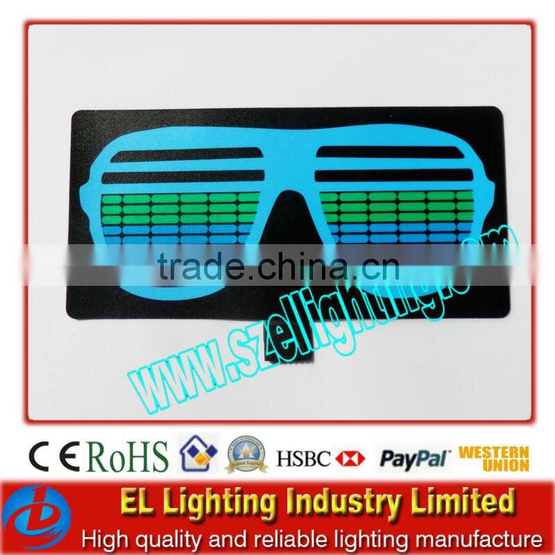 equalizer el panel with sound sensor /auto flashing inverter