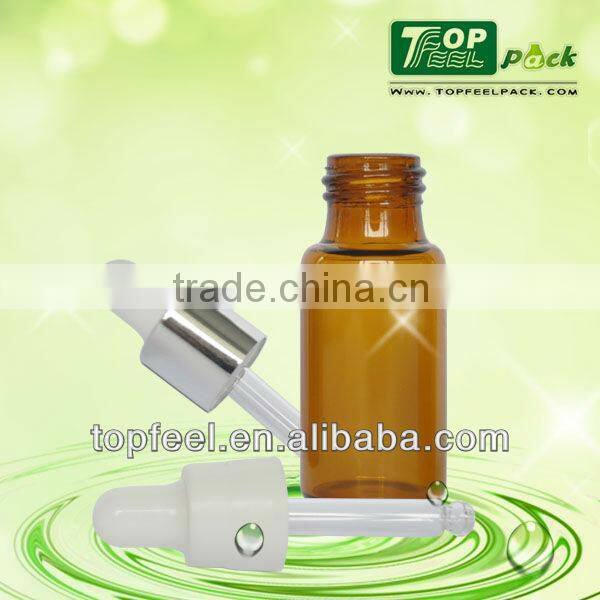 3ml/5ml/10ml Empty Glass dropper bottle for Essential Oil with with SGS GMP