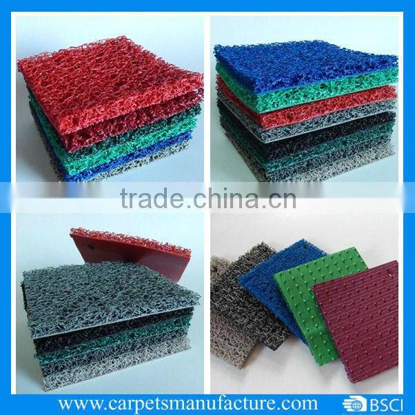 Non-woven needle punched polyester frieze carpet