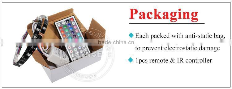 72W High Lumen 5050 smd RGB soft LEDE Strip Lamp for car & home