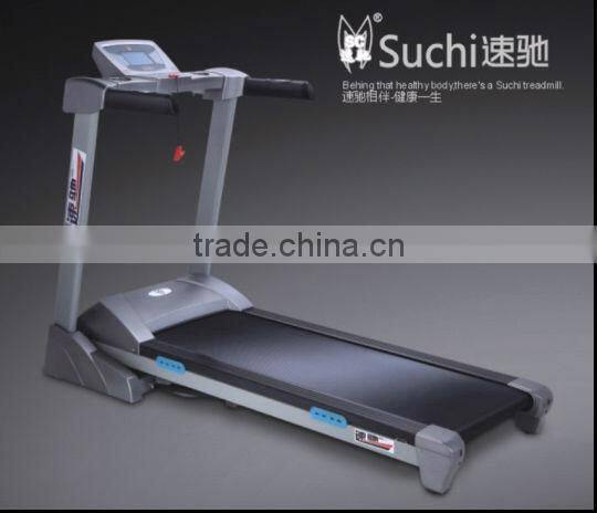 6.5 inch panel running gym equipment,home used treadmill fitness with shock absorber