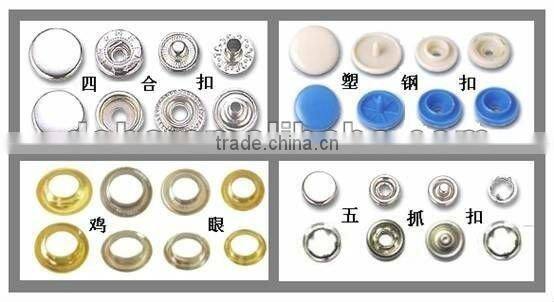 plastic snap fasteners/buttons