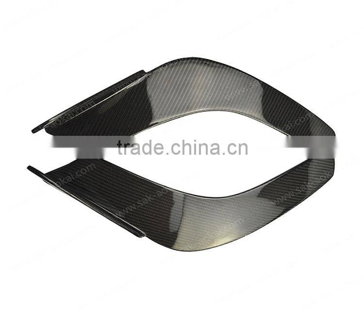 Carbon Fiber Front Bumper Lip Spoiler Shark Spoiler