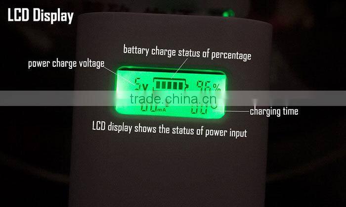 Soshine E4S 1.0" LCD 5200mAh Li-ion Power Bank w/ Micro USB Cable for IPHONE + More