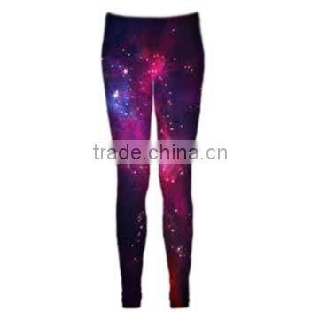 2015 custom dye sublimation fashion women sport leggings from ShenZhen manufacture